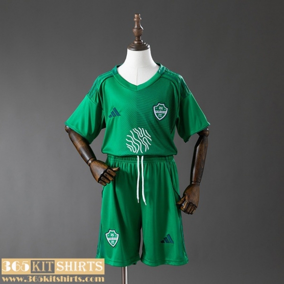 Football Shirts Al-Ahli Home Kids 2025 2026 Football Shirts Al-Ahli Home Kids 2025 2026