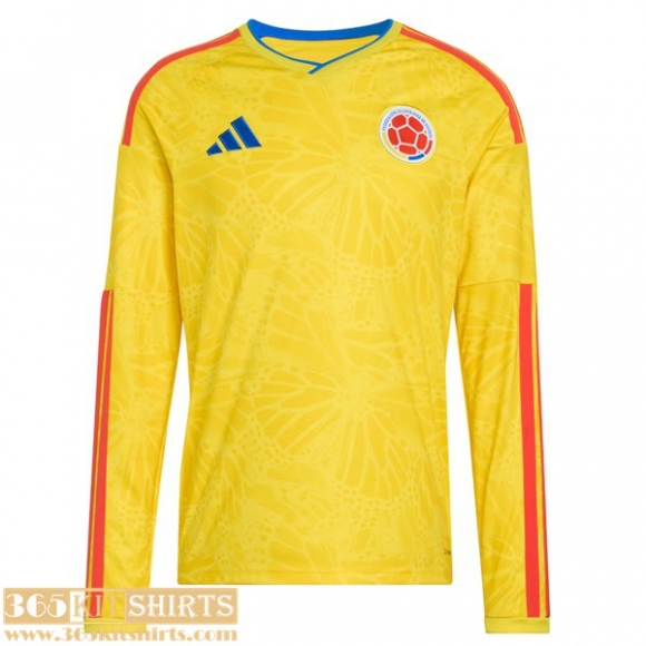 Football Shirts Colombia Home Mens Long Sleeve 2026 World Cup Football Shirts Colombia Home Mens Long Sleeve 2026 World Cup