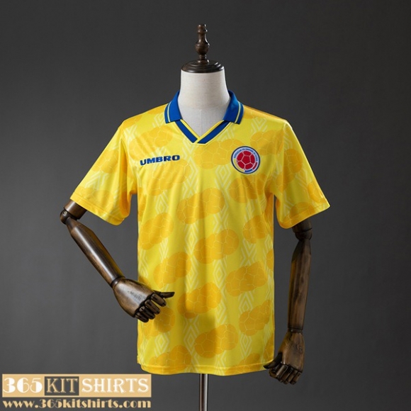 Retro Football Shirts Colombia Home Mens 1994 FG1236 Retro Football Shirts Colombia Home Mens 1994 FG1236