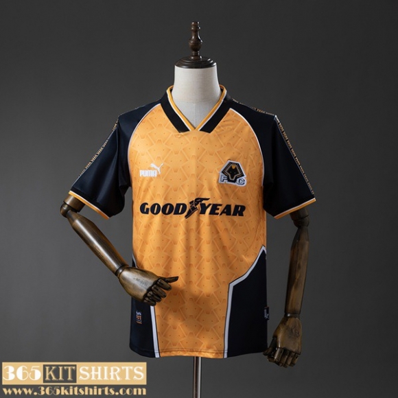 Retro Football Shirts Wolves Home Mens 96 98 FG1246 Retro Football Shirts Wolves Home Mens 96 98 FG1246