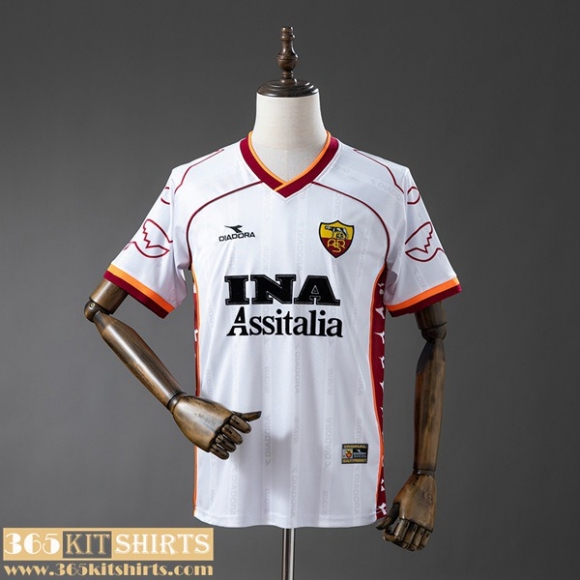 Retro Football Shirts Roma Away Mens 99 00 FG1257 Retro Football Shirts Roma Away Mens 99 00 FG1257