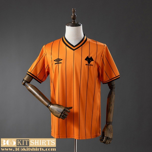 Retro Football Shirts Wolves Home Mens 85 86 FG1282 Retro Football Shirts Wolves Home Mens 85 86 FG1282
