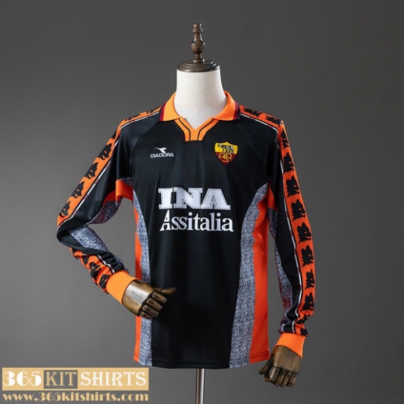 Retro Football Shirts Roma Third Mens Long Sleeve 98 99 FG1297