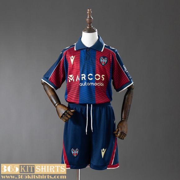 Football Shirts Levante UD Home Kids 2025 2026 Football Shirts Levante UD Home Kids 2025 2026
