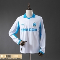 Football Shirts Marseille Home Mens Long Sleeve 2025 2026 Football Shirts Marseille Home Mens Long Sleeve 2025 2026