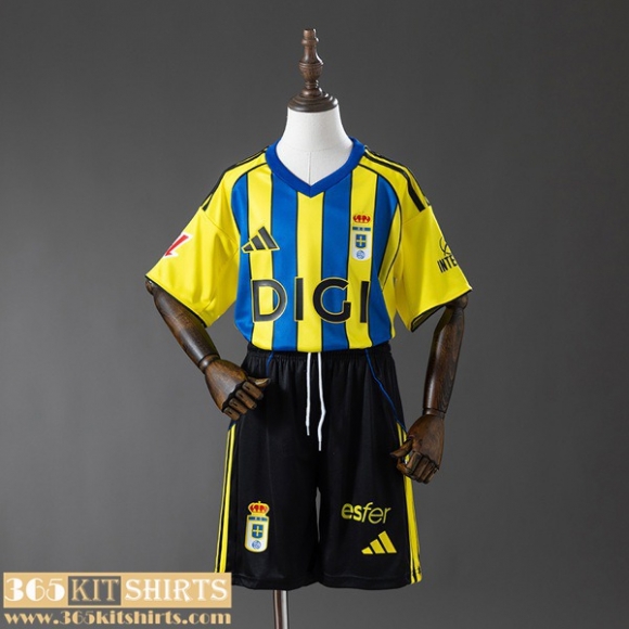 Football Shirts Oviedo Away Kids 2025 2026