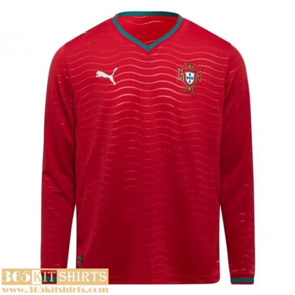 Football Shirts Portugal Home Mens Long Sleeve 2026 World Cup Football Shirts Portugal Home Mens Long Sleeve 2026 World Cup
