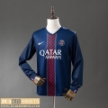 Football Shirts PSG Home Mens Long Sleeve 2025 2026 Football Shirts PSG Home Mens Long Sleeve 2025 2026