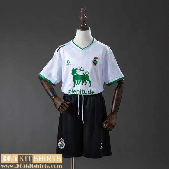 Football Shirts Racing Santander Home Kids 2025 2026 Football Shirts Racing Santander Home Kids 2025 2026