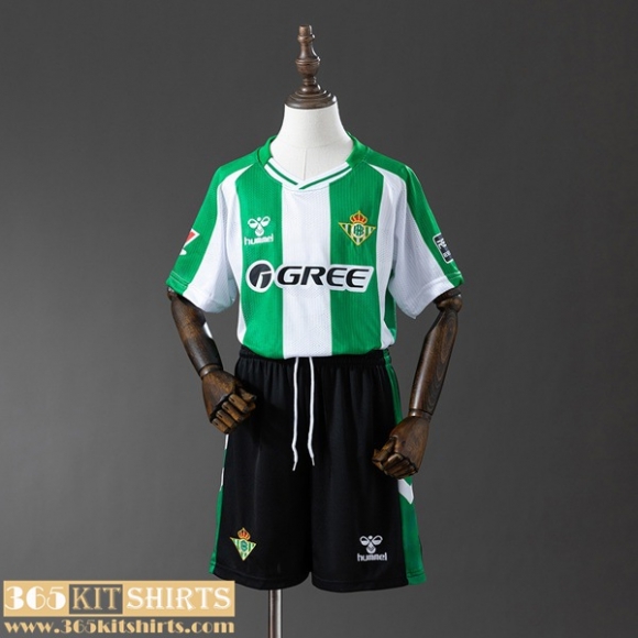 Football Shirts Real Betis Home Kids 2025 2026 Football Shirts Real Betis Home Kids 2025 2026