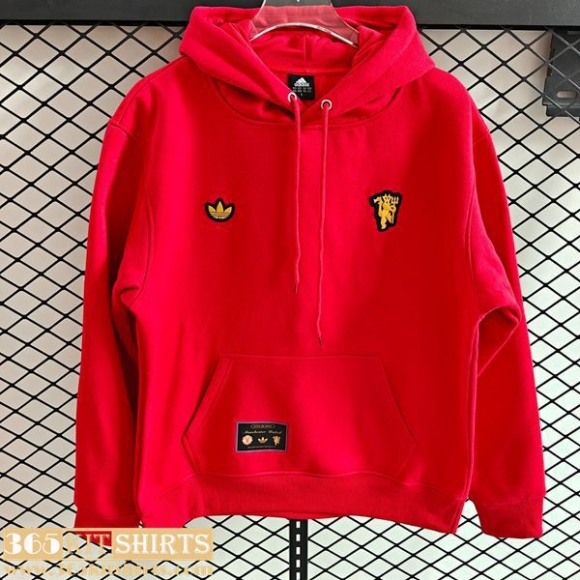 Hoodie Manchester United Mens 2025 2026 B352 Hoodie Manchester United Mens 2025 2026 B352
