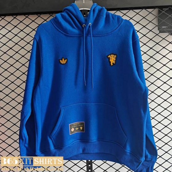 Hoodie Manchester United Mens 2025 2026 B355 Hoodie Manchester United Mens 2025 2026 B355