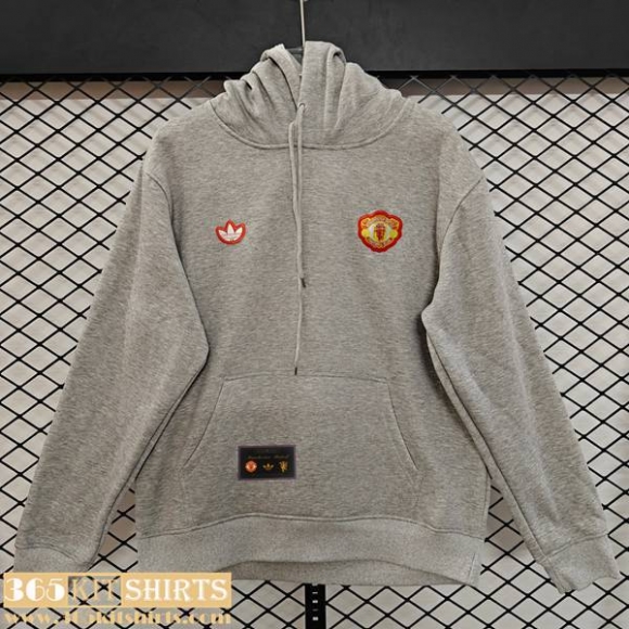 Hoodie Manchester United Mens 2025 2026 B474 Hoodie Manchester United Mens 2025 2026 B474