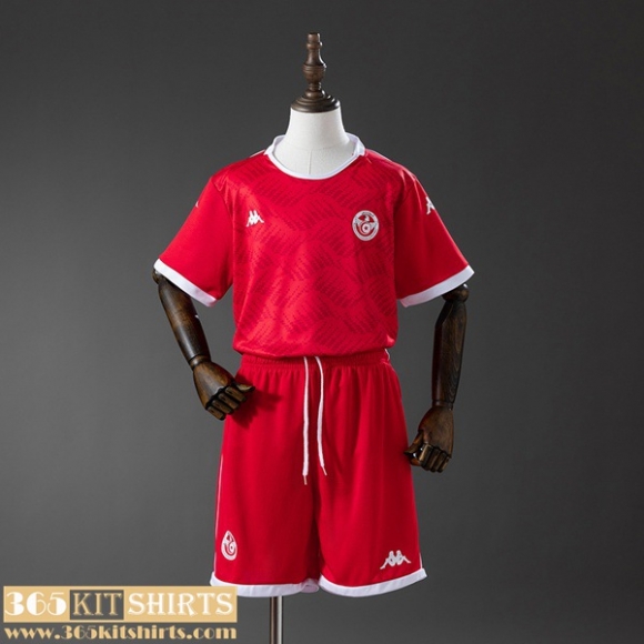 Football Shirts Tunisia Home Kids 2026 Football Shirts Tunisia Home Kids 2026