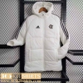 Down Jacket Flamengo White Mens 2023 2024 G01