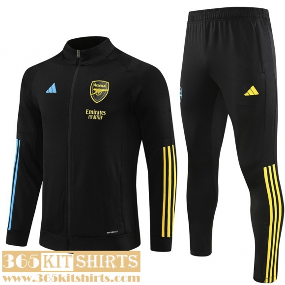 Jacket Arsenal black Mens 2023 2024 B37