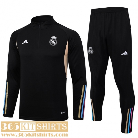 Training Real Madrid black Mens 2023 2024 A10