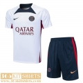 Training T Shirt PSG White Mens 2023 2024 A66