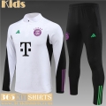 KIT : Training Bayern Munich White Kids 2023 2024 C07