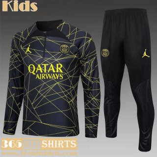 KIT : Training PSG black Kids 2023 2024 C22