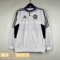 Windbreaker Flamengo White Mens 2023 2024 D60