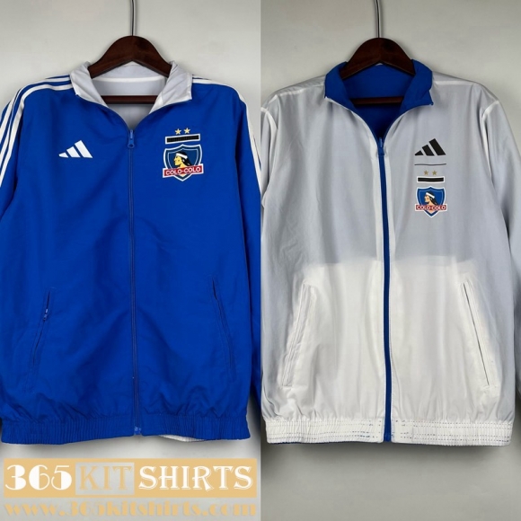 Windbreaker Reversible colo colo blue White Mens 2023 2024 D64 Windbreaker Reversible colo colo blue White Mens 2023 2024 D64