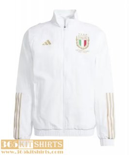 Windbreaker Italy White Mens 2023 2024 D74