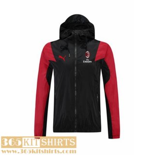 Windbreaker AC Milan black Mens 2023 2024 D94