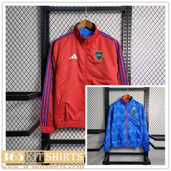 Windbreaker Reversible Boca Juniors Red Blue Mens 2023 2024 D112