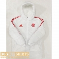 Down Jacket Flamengo White Mens 2022 2023 DD126