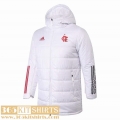 Down Jacket Flamengo White Mens 2022 2023 DD128