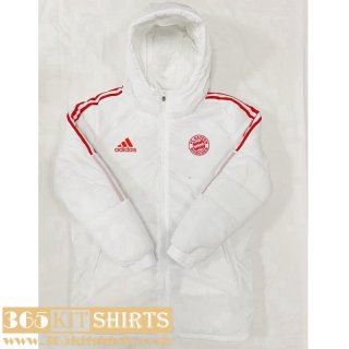 Down Jacket Bayern Munich White Mens 2022 2023 DD135