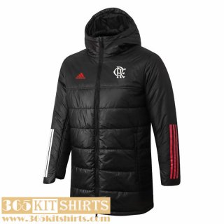 Down Jacket Flamengo Black Mens 2022 2023 DD138