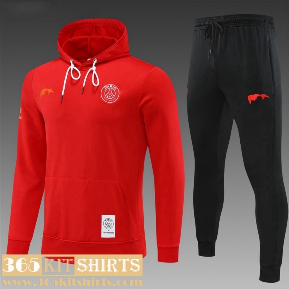 Hoodie PSG red Kids 2022 2023 TK389