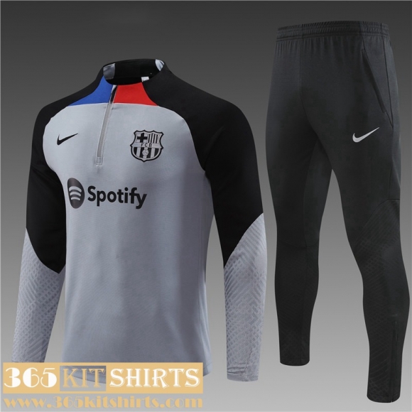 Training Barcelona Grey Kids 2022 2023 TK427