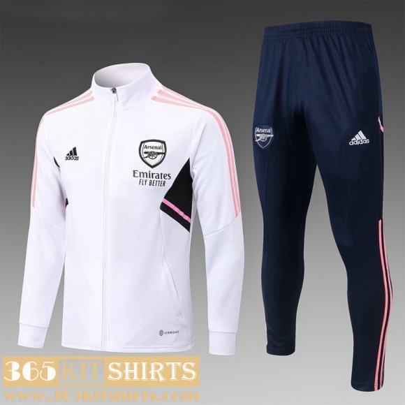 Jacket Arsenal White Kids 2022 2023 TK464