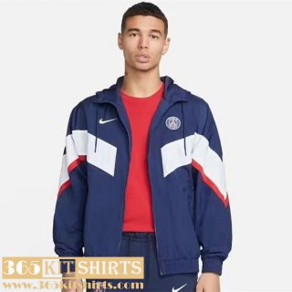 Windbreaker PSG blue Mens 2022 2023 WK168