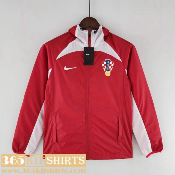 Windbreaker Croatia red Mens 2022 2023 WK172