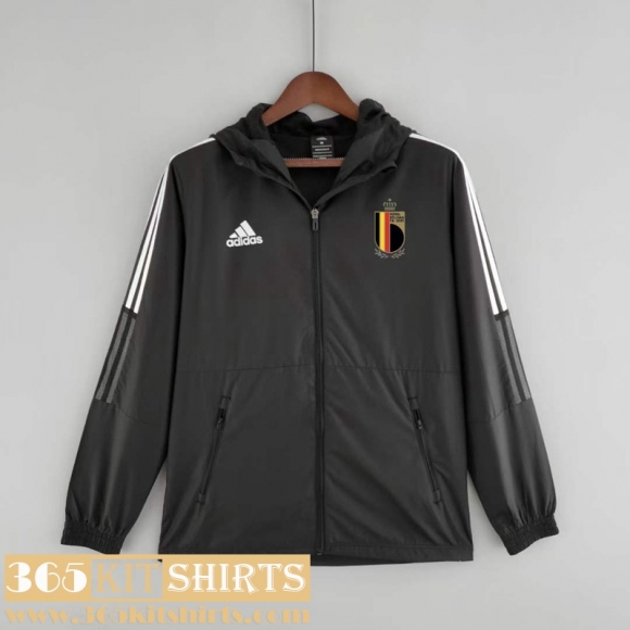 Windbreaker Belgium Black Mens 2022 2023 WK174