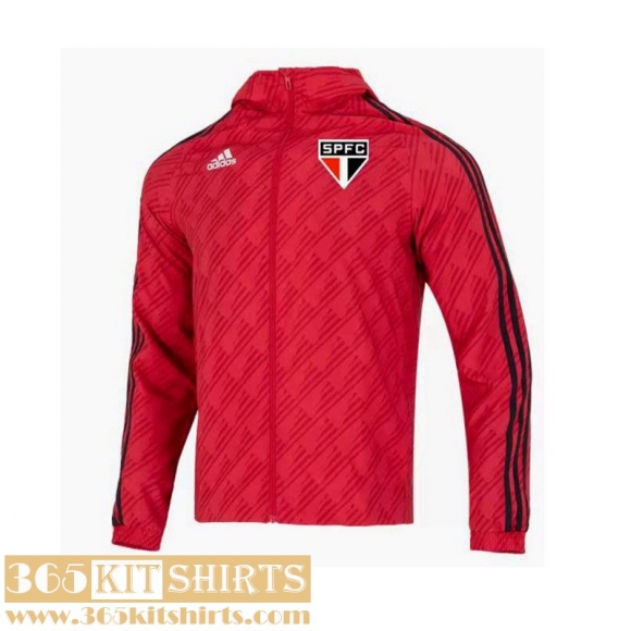 Windbreaker Sao Paulo red Mens 2022 2023 WK157