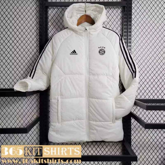 Down Jacket Bayern Munich White Mens 2023 2024 G24