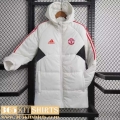 Down Jacket Manchester United White Mens 2023 2024 G56