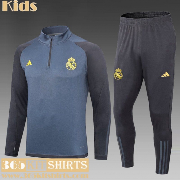 KIT : Training Real Madrid dark gray Kids 2023 2024 C52 KIT : Training Real Madrid dark gray Kids 2023 2024 C52