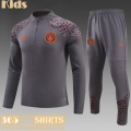 KIT : Training Manchester City dark gray Kids 2023 2024 C60