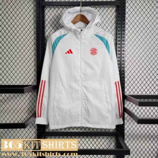 Windbreaker Bayern Munich White Mens 2023 2024 D131