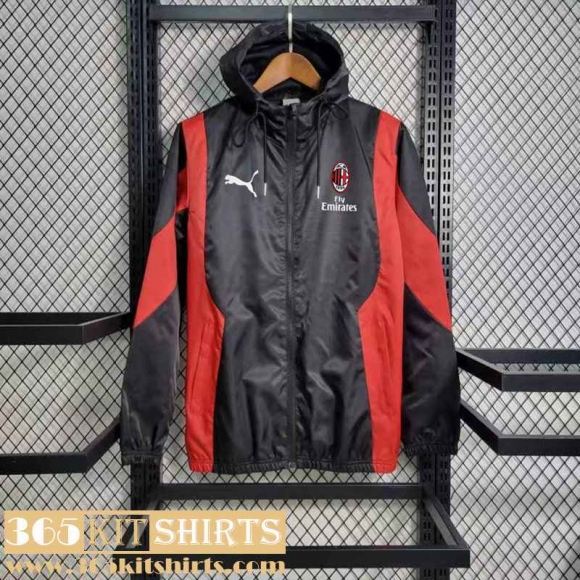 Windbreaker AC Milan black Mens 2023 2024 D137