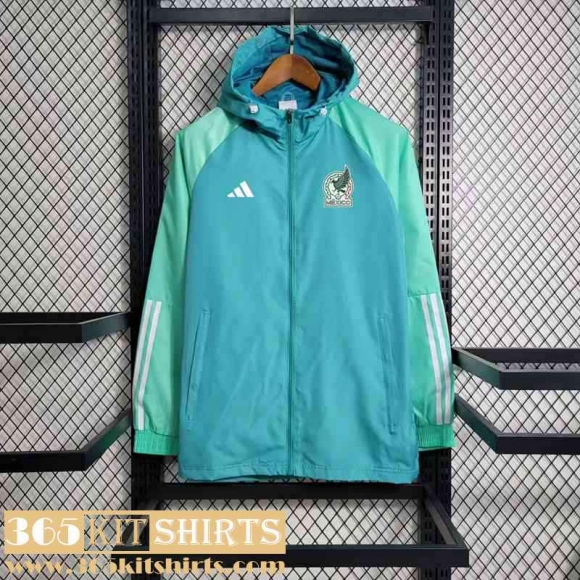 Windbreaker Mexico Blue green Mens 2023 2024 D140