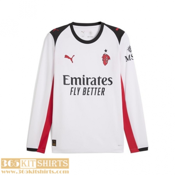 Football Shirts AC Milan Away Mens Long Sleeve 25 26