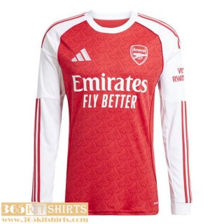 Football Shirts Arsenal Home Mens Long Sleeve 25 26