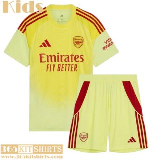 Football Shirts Arsenal Home Goalkeeper Kids 25 26